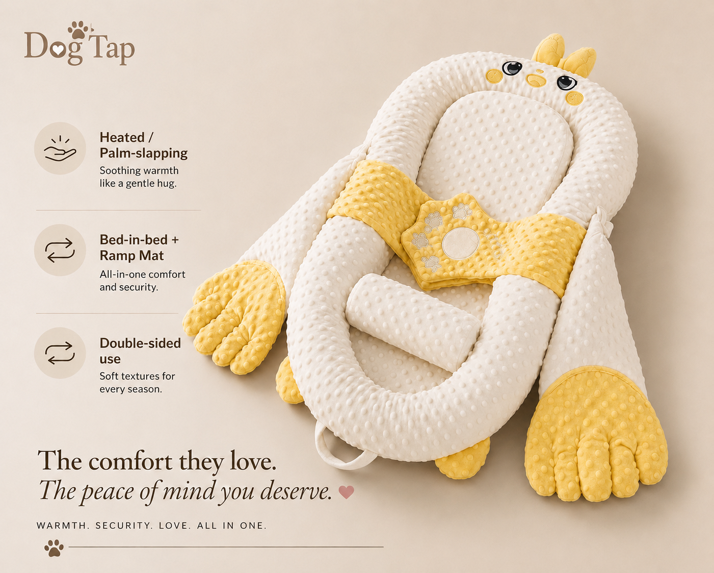 Dog Tap™ Patting Bed
