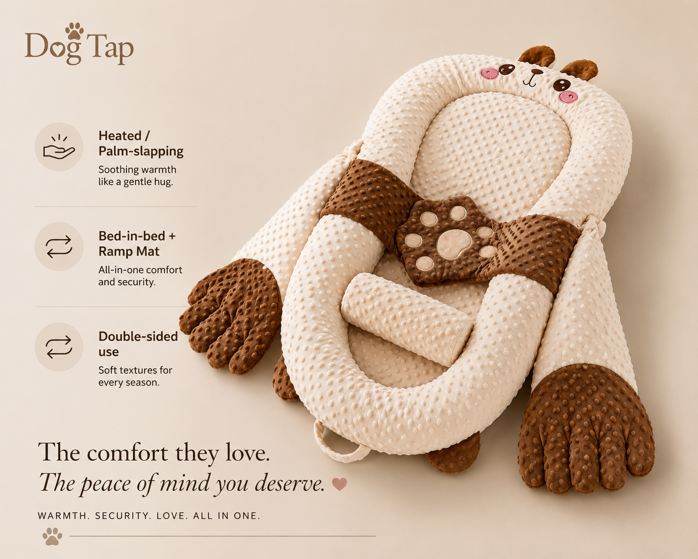 Dog Tap™ Patting Bed