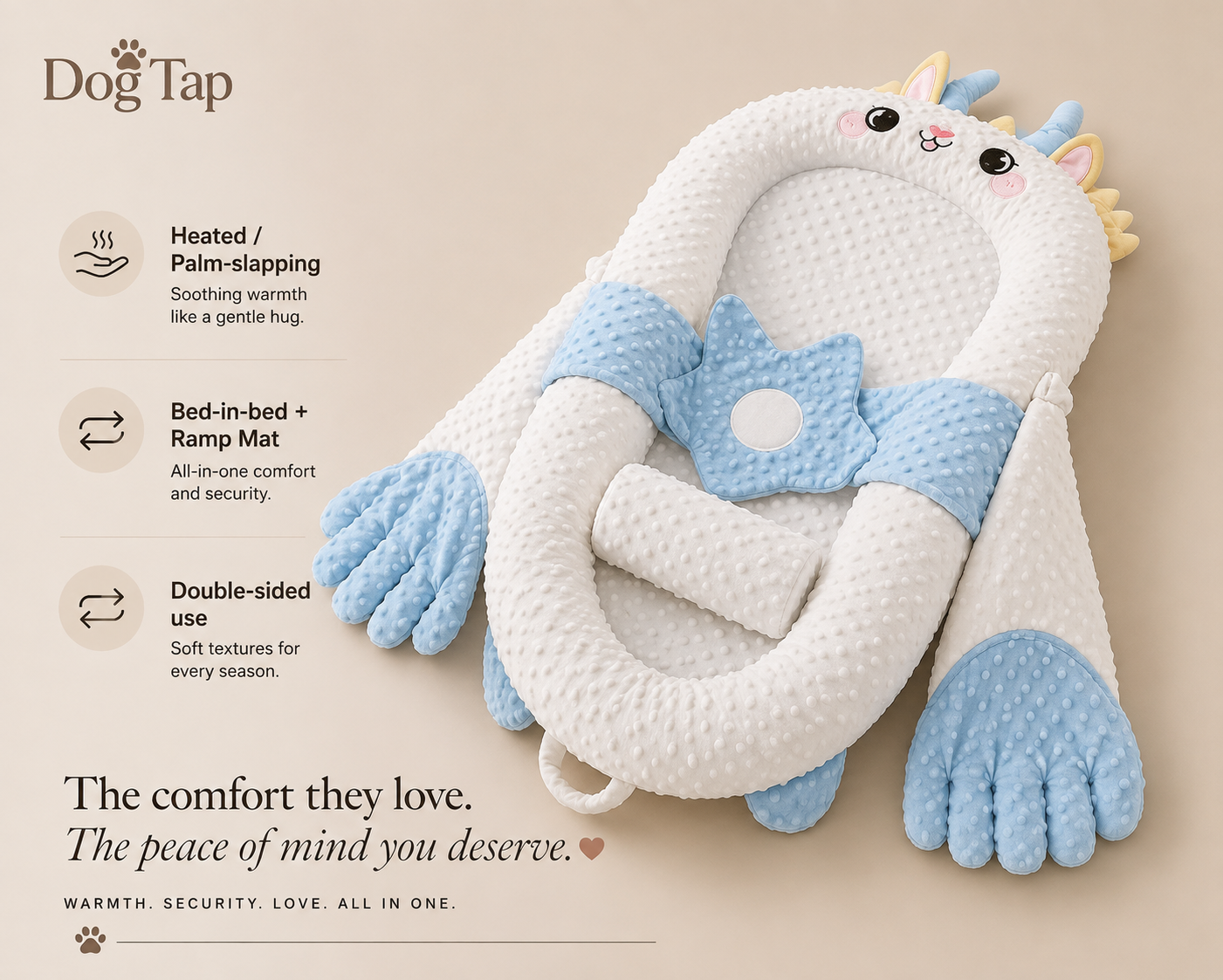 Dog Tap™ Patting Bed